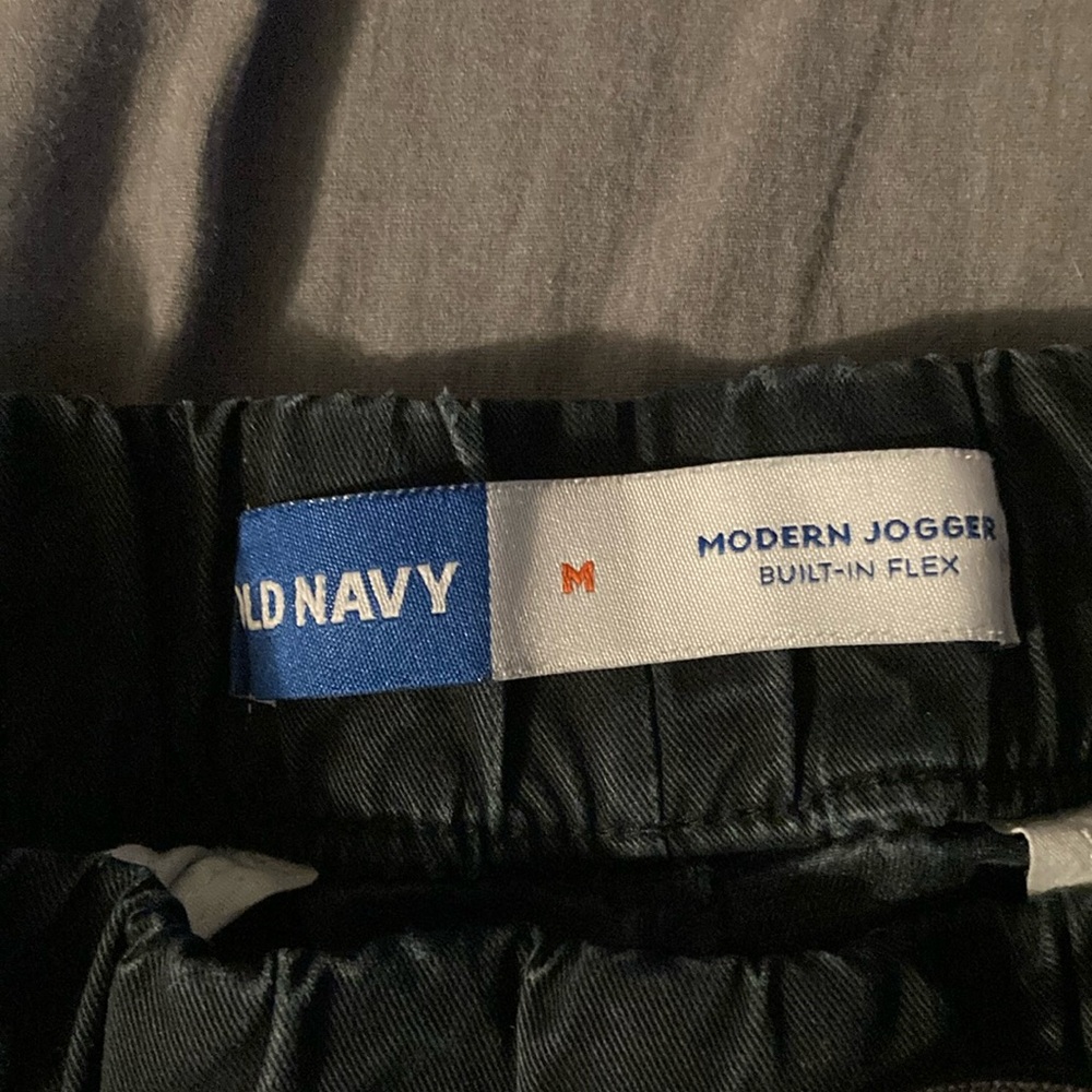 Old Navy Black Jogger Pants with Flex